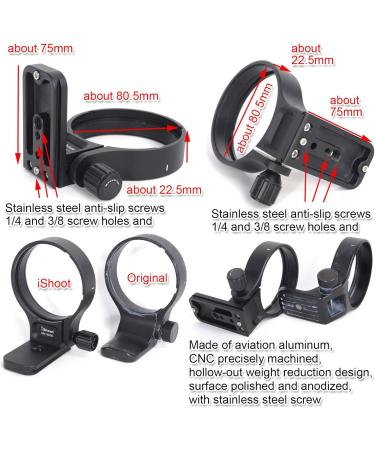 iShoot Tripod Mount Ring IS-SM1560C for Sigma 150-600mm f5-6.3 DG OS HSM Contemporary Lens - Buy Online on GoSupps.com