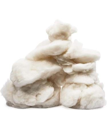 Bright Creations Wool Batting for Crafts and Pillows - 16oz Natural White Stuffing for Stuffed Animals and Cushions - Buy Online on GoSupps.com