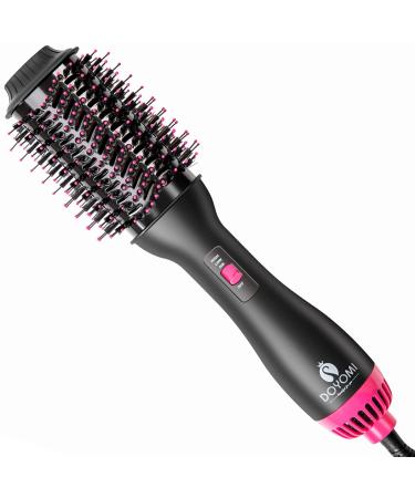 DOYOMI Hair Dryer Brush 4 in 1 One-Step Hot Air Brush Hair Dryer and Styler Volumizer with Negative Ionic for Hair Straightening Curling and Drying