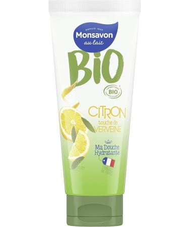 UNILEVER FRANCE GMS Monsavon Organic shower gel Lemon and Verbena 200 ml - Buy Online on GoSupps.com