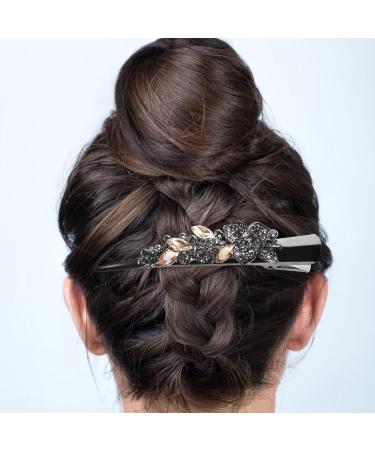 Beaupretty Hair Jewelry Hair Accessories for Women Large Hairpin Women Hairpins Rhinestone Hairpin Women Hair Accessories Vintage Hair Accessories Hair Barrettes Girl Women's Clip Rhinestones - Buy Online on GoSupps.com
