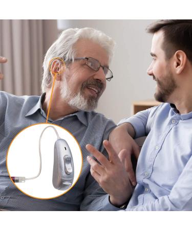 Invisible Digital Hearing Aid for Adults & Seniors - Lightweight & Noise Reduction (Red-Right Ear) - Buy Online on GoSupps.com