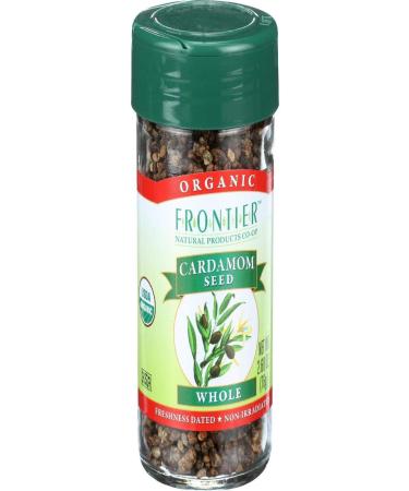 Frontier Natural Products Organic Cardamom Seed Whole 2.68 oz (76 g)