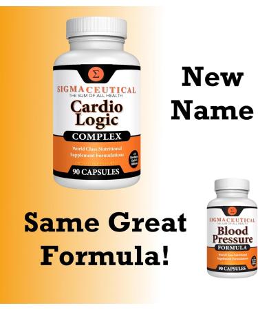 Premium Blood Pressure Support Formula - Hawthorn, Olive Leaf, Garlic & Hibiscus Supplement - 90 Capsules - Buy Online on GoSupps.com