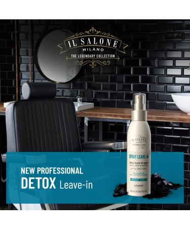 Il Salone Milano Detox Leave In Conditioner Spray - Scalp Buildup Remover & Moisturizing Hair Detangler for All Hair Types (200 ml) - International Shipping Available - Buy Online on GoSupps.com