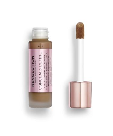Revolution Beauty London Conceal and Define Foundation F13.5 23ml F13.5 1 Count (Pack of 1)