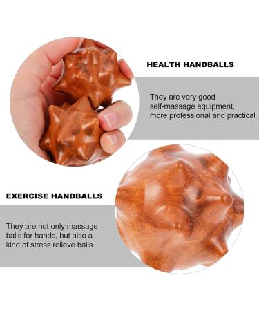 Fomiyes 2PC Hand Massage Balls - Therapy & Acupuncture for Finger Strength & Relaxation | Ideal for Meditation & Physical Therapy - Buy Online on GoSupps.com