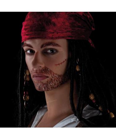 Pirate Face Paint Palette Kit Aqua Jack Captain Costume Pirates of the Caribbean Easy NEW - Buy Online on GoSupps.com