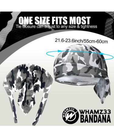LHHHXX33 4-Piece Headgear Bandana Beastly Skull Cap - Fast Drying UV Protection Bicycle Hat & Headband - Camouflage Functional Cap for Sports - Buy Online on GoSupps.com