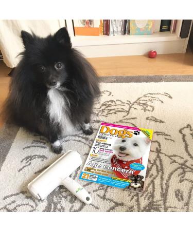 Nado Care Pet Hair Remover Roller - Self Cleaning Lint Roller for Dog & Cat Hair - White - Ideal for Furniture, Carpets, Bedding, Clothing | Easily Remove Pet Hair - Buy Online on GoSupps.com