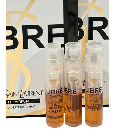 YVES SAINT LAURENT Sample Perfume YSL Sample Perfume LIBRE LE PARFUM Sample WOMEN Perfume 1.2 ml / 0.04 oz - set of 3 - Buy Online on GoSupps.com