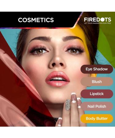 FIREDOTS Black Mica Powder 200g - Pearl Black Epoxy Resin Pigment for DIY Soap, Candle, Body Butter & Lip Gloss - Bulk Discount | Easy to Mix - Buy Online on GoSupps.com