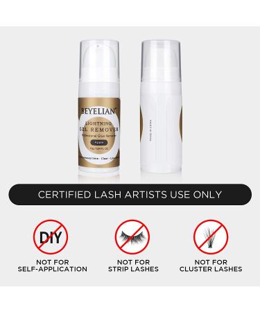 BEYELIAN Apple Scented Professional Lash Extension Remover - No Burn Gel Formula for Gentle Lash Glue Removal - Buy Online on GoSupps.com