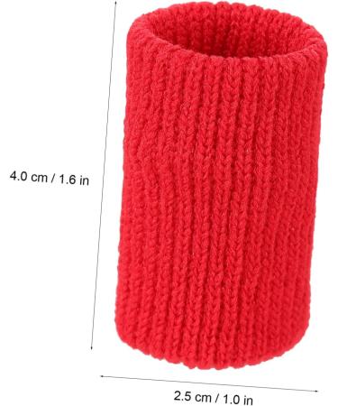 ULTECHNOVO 200 Pcs Thumb Sleeves Covers Protect Your Fingers for Volleyball & Badminton | Durable Nylon Splint Tape Guard - Buy Online on GoSupps.com