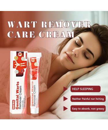 Fast Acting Cream Wart Remover - Maximum Strength Relief for Plantar Genital Common & Flat Warts - International Shipping Available - Buy Online on GoSupps.com