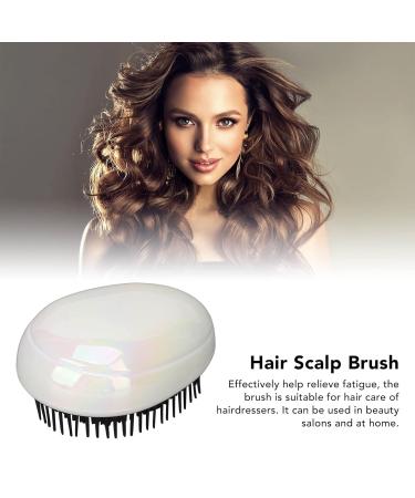 Buy 2-Piece Egg-Shaped Sweet Scalp Brush Set | Portable Shampoo Comb for All Hair Types - Wet/Dry Massage - Buy Online on GoSupps.com