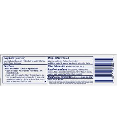 Sensodyne Pronamel Gentle Whitening Alpine Breeze Toothpaste Travel Size 0.8oz (Pack of 3) - Buy Online on GoSupps.com