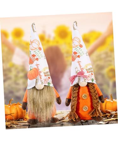Cabilock Gnome Swedish 1pc Harvest Faceless Doll Decor Halloween Gnome Ornaments Plushie Faceless Gnome Doll Window Reward Assorted Color 1 28x7x6cm - Buy Online on GoSupps.com