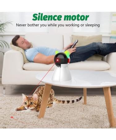 AUKL Motion Activated Cat Laser Toy for Indoor Pets - Interactive and Engaging Entertainment for Cats and Dogs - Buy Online on GoSupps.com