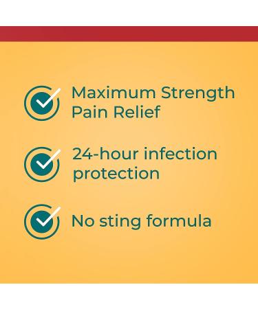 Neosporin Dual Action Burn Relief Ointment (.5 oz) | Infection Protection & Burn Pain Relief with Bacitracin Zinc, Neomycin & Pramoxine HCl - Buy Online on GoSupps.com