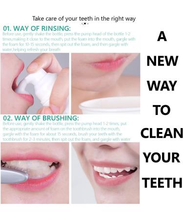 Bright Whitening Teeth Mousse - Deep Clean Repair & Refresh | International Shipping - Buy Online on GoSupps.com