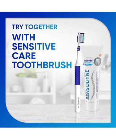 Buy Sensodyne Repair & Protect Whitening Toothpaste - 2 Pack for Sensitive Teeth & Cavity Prevention - Buy Online on GoSupps.com