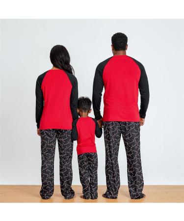 PatPat Family Matching Christmas Pajamas Set - Red Tree Snowflake Print Sleepwear for Baby 6-9 Months - Buy Online on GoSupps.com