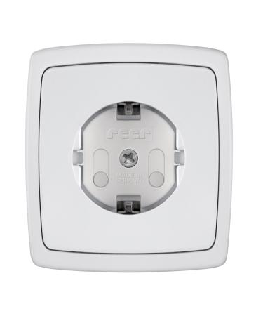 reer 3245020 - Socket protector screwable white 20 pieces