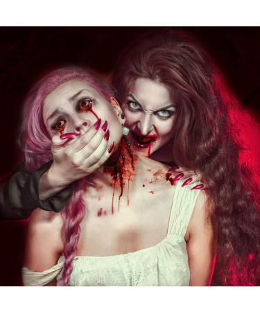 2 PCS Fake Blood Spray 2.1oz - Washable Halloween Liquid Blood Paint for Costume Makeup & Clothes - Buy Online on GoSupps.com
