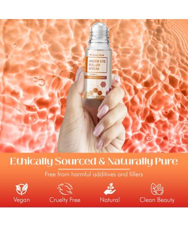 Beauty Elixir Vitamin C Under Eye Roller Serum Reduce Dark Circles Puffiness Wrinkles & Fine Lines International Shipping Available - Buy Online on GoSupps.com