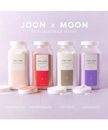 JOON X MOON Coconut Bubbling Bath Fizz 9 oz (1 Pack) | Soothing Bath Soak with Shea Butter, Coconut Oil & Vitamin E | Hydrating & Nourishing Bubble Bath for Relaxation - Buy Online on GoSupps.com