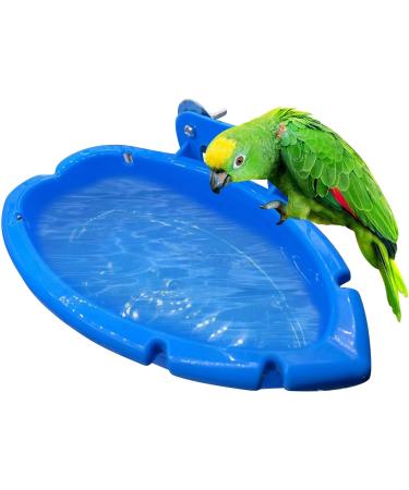 luminiu Bird Bath Bowl Cage Hanging Bathing Box Bird Baths Tub Bowl Basin Parrot Bathing Tubs For Small Birds Bathing Room Feeder 18x10x4cm - Buy Online on GoSupps.com