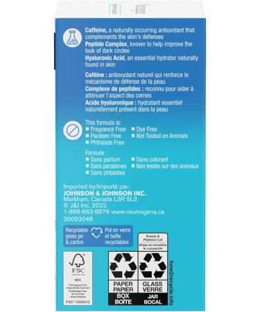 Neutrogena Hydro Boost+ Caffeine Eye Gel Cream 14g - Buy Online on GoSupps.com