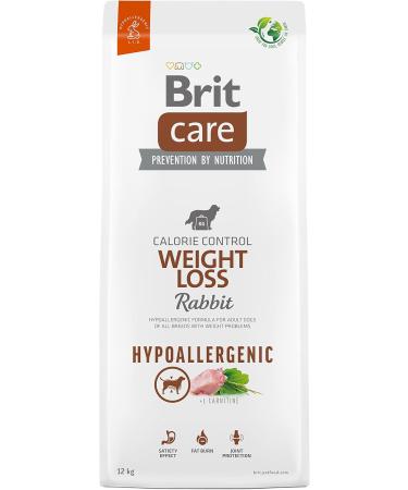 BRIT Care Hypoallergenic Adult Weight Loss Rabbit Dry Dog Food 12 kg - Buy Online on GoSupps.com