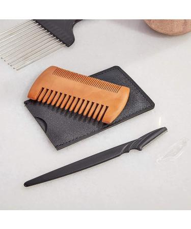 Men's Touch Up Razors for Mustache & Beard - Black, 5.8 Inches, 12 Pack - Buy Online on GoSupps.com