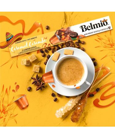 Belmio Variety Pack 8 Flavour Aluminium Coffee Capsules Pack of 8 (Total 80 Capsules) - Buy Online on GoSupps.com