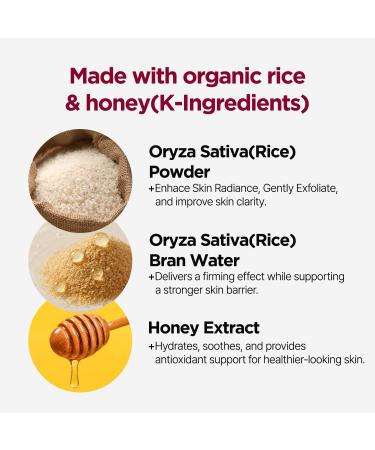 PONGDANG Nourishing Rice-Paste Wash-Off Mask | Gentle Exfoliation & Oil Control | Hydrating Care with Organic Rice Extract & Antioxidants | Helps Improve Skin Tone & Texture | Korean Skin Care - Buy Online on GoSupps.com