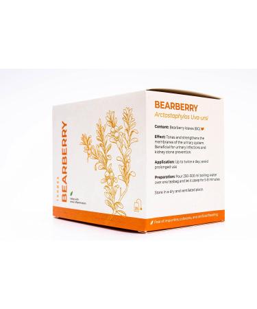 Tonika Tea - Bearberry Tea for Urinary Infection & Kidney Stone Prevention - Uva Ursi Tea with 25 Tea Bags - Buy Online on GoSupps.com
