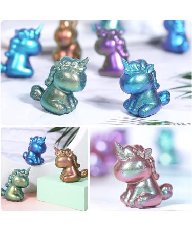 Chameleon Powder Pigment Set - 8 Color Changing Mica Powders for Epoxy Resin, Nails, Crafts & More - Buy Online on GoSupps.com