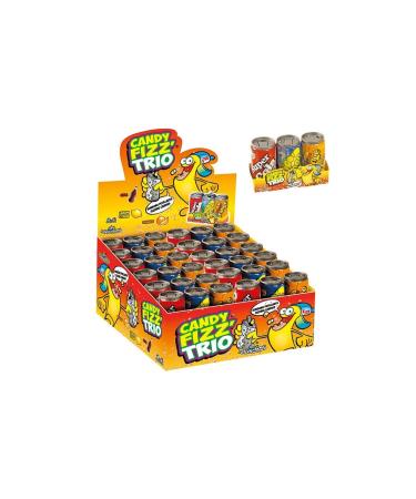 Bonbons candy fizz' trio bo te BRABO - 24 pi ces