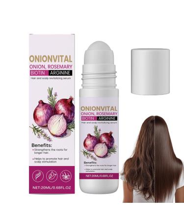 Fortifying Hair Oil | Stimulating Roll-On 20ml | Thickening Treatment - Hair Prep Daily Care Travel Home Shampoo