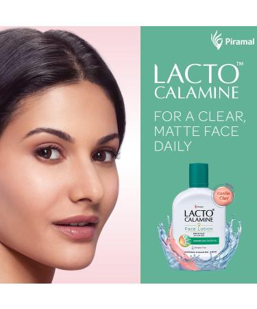 Lacto Calamine Daily Face Care Lotion - Oil Balance for Combination to Normal Skin - 120ml | International Shipping Available - Buy Online on GoSupps.com
