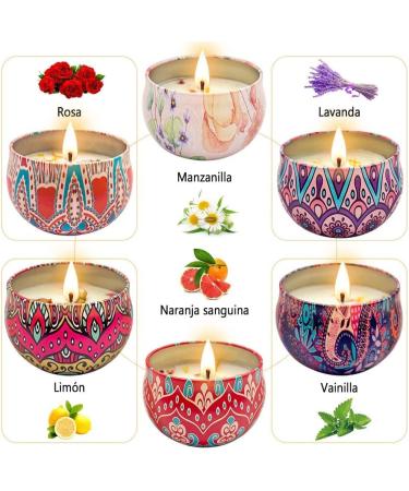Christmas Aromatherapy Candle Set - Luxury 4 Cup Gift | Long Burning Birthday & Home Fragrance - Buy Online on GoSupps.com