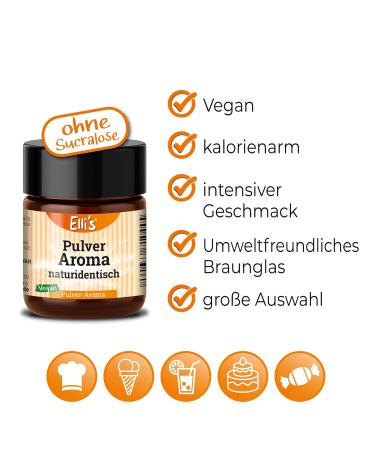 Ellis Aromas Coffee Powder - Vegan & Low-Calorie Food Aroma for Baking & Cooking | 10g - Buy Online on GoSupps.com