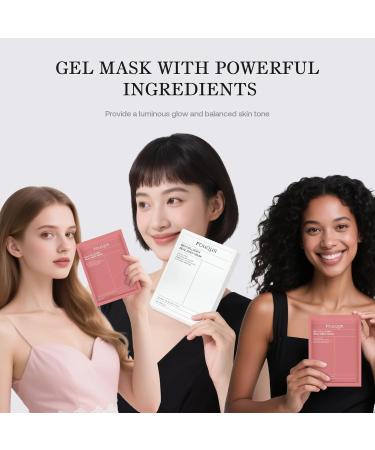 FUN Face mask for women Korean face mask overnigh mask for night face masks beauty soothing moisturizing home spa treatment 4x30 g - Buy Online on GoSupps.com