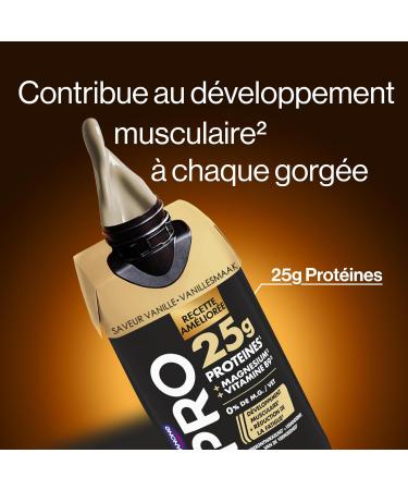 Hipro Boisson Prot in e Go t Vanille 8 x 330ml - Buy Online on GoSupps.com