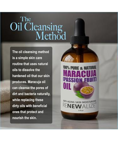 Buy Maracuja (Passion Fruit) Seed Facial Oil | Cold Pressed Moisturizer for All Skin Types | 4 fl oz - International Shipping - Buy Online on GoSupps.com