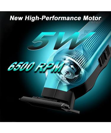 KEMEI 264 Hair Clippers for Men Professional Cordless T Blade Zero Gap Trimmer Electric Barber Trimmer Rechargeable Clippers for Men Haircut Mens Beard Trimmer with LED Display(Blue) - Buy Online on GoSupps.com