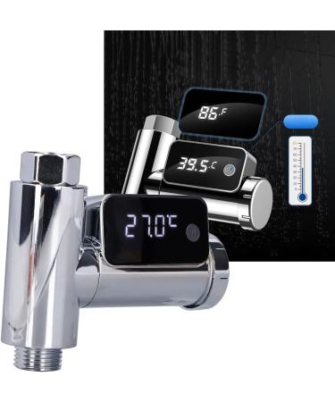 Buy G1/2 Faucet Thermometer - LED Display Bath Water Thermometer for Babies 5-85 C | International Shipping - Buy Online on GoSupps.com