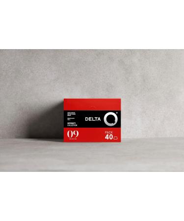 Delta Q Capsules de Caf Qharacter Intensit 9 Pack 80 Compatibles avec les Machines Delta Q Espresso Intense aux Notes de Caramel et Fruits Secs (Lot de 2) - Buy Online on GoSupps.com